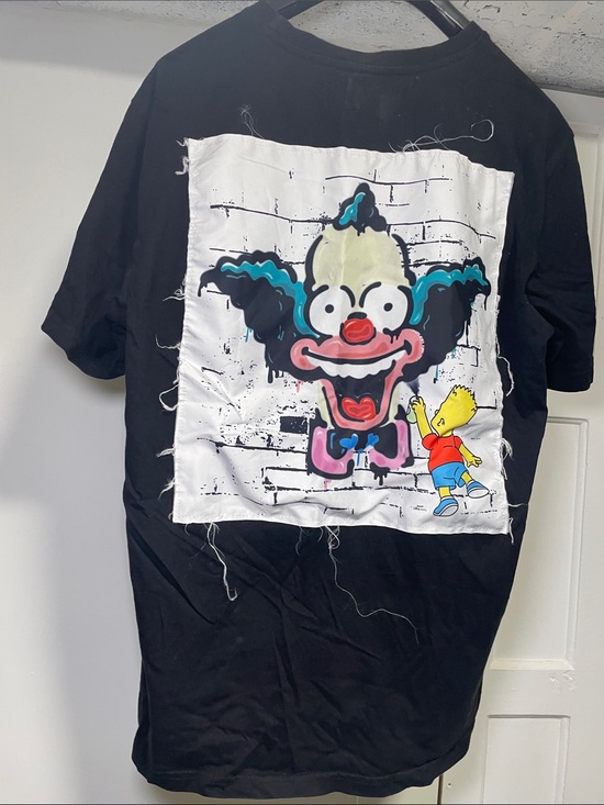 Primark Other - PRIMARK Graphic Tee Black Short Sleeve Tee with THE SIMPSONS Colorful